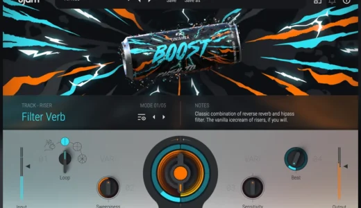 【91%オフ！！】UJAM Finisher BOOST｜ワンノブで