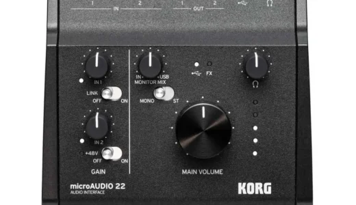 【徹底比較】KORG microAUDIO 22 vs 722｜どっちを選ぶべき？違いをわかりやすく解説